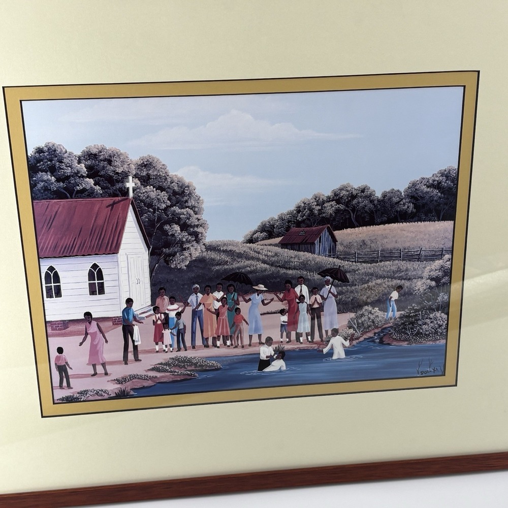 Pauline Mullinnax (Polly M) (20th Century) Prints! Rare! Frames Scratch Read DS